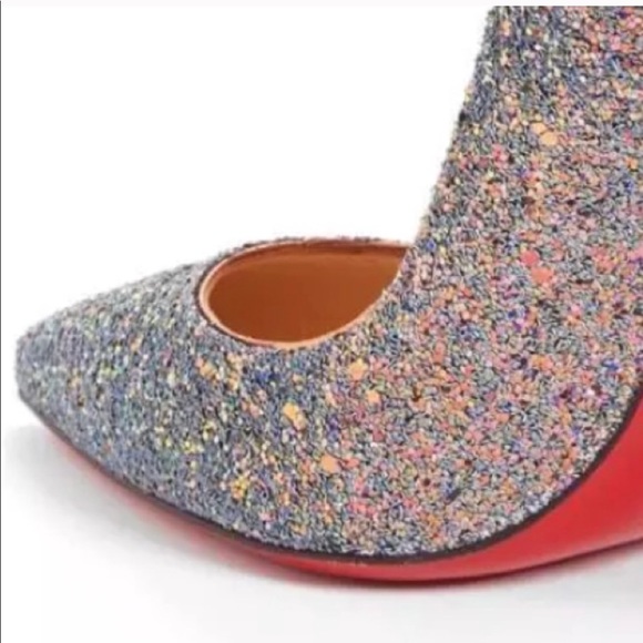 Christian Louboutin So Kate Dragonfly Glitter Heel - Picture 2 of 8